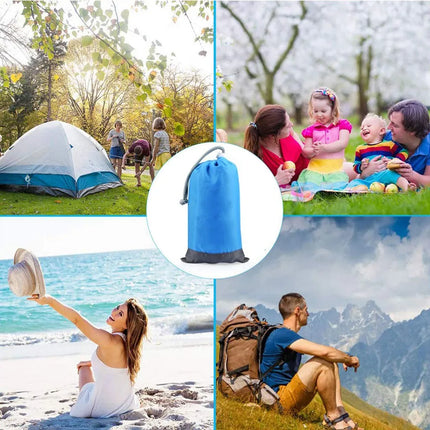 2022 telo mare oversize tappetino senza sabbia spiaggia antivento impermeabile coperte da Picnic tappetino da spiaggia tasca oversize Picnic 4 ancora