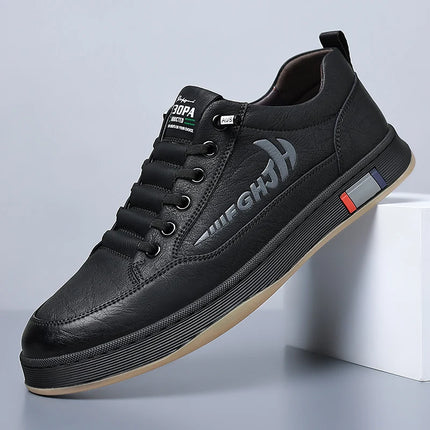 Scarpe casual da uomo alla moda Scarpe semplici da uomo retrò in vera pelle Scarpe da lavoro formali eleganti per pendolari Mocassini con consegna gratuita