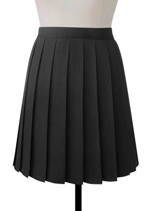 Gonna longuette a pieghe a vita alta da donna Y2k Estate al ginocchio stile preppy Harajuku Hot Street School Cosplay Casual Faldas femminili
