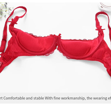 Sexy Women Simple Bra Women's Push Up 2cm Lace Bras for Women Plus Size Bra Lingerie Sponge Breast Bra Ladies Underwear