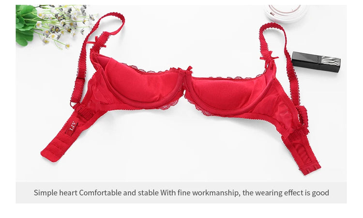 Sexy Women Simple Bra Women's Push Up 2cm Lace Bras for Women Plus Size Bra Lingerie Sponge Breast Bra Ladies Underwear