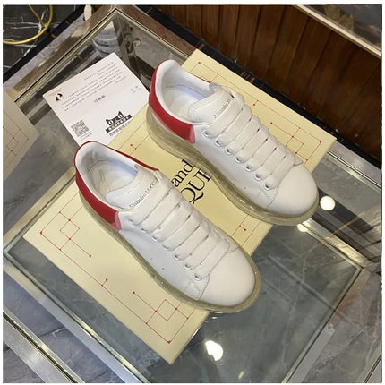Handmade Men Casual Shoes Genuine Leather Oversize Platform Sneakers Air Cushion Trainers Man Flat Loafers Daily Office Footwear