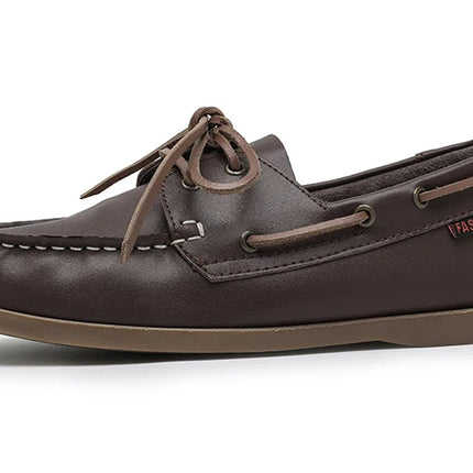 Moda uomo scarpe da barca scarpe da ponte Casual in pelle 2023 mocassini primavera autunno Designer di marca di lusso antiscivolo vendita calda