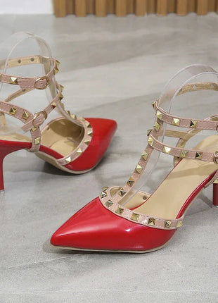 Scarpe donna 2022 estate donna tacchi alti scarpe di san valentino décolleté a punta femminile per scarpe da donna Zapatos Chaussure Femme platinumshop