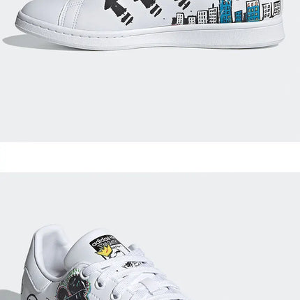 Scarpe da skate unisex originali Adidas STAN SMITH Trefoil GZ8841