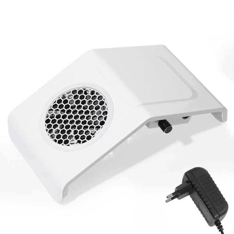 Nail Grinding Polishing Dust Collector Desktop Adjustable Speed Vacuum Device For Home Salon Nail Art Sessions