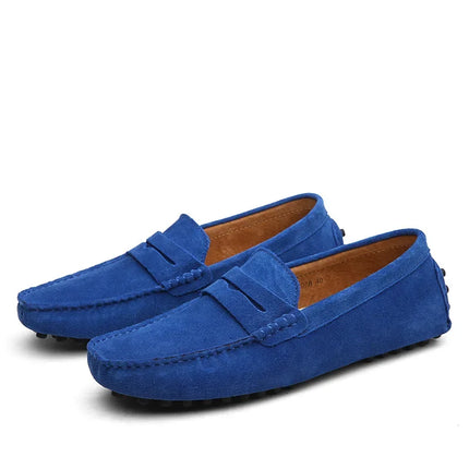 Scarpe casual da uomo fatte a mano Mocassini morbidi Scarpe da guida leggere Moda Slip on Flats Mocassini di alta qualità Scarpe da uomo antiscivolo