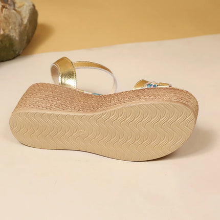 Women's Wedge Sandals 2026 New Summer Collection High-Quality Designer Shoes Casual Outdoor Platform Sandals for Women