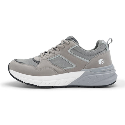 FitVille Le più nuove scarpe da corsa da uomo 4E Sneakers larghe con supporto per l'arco plantare per piedi piatti Sollievo dal dolore al tallone Fascite plantare