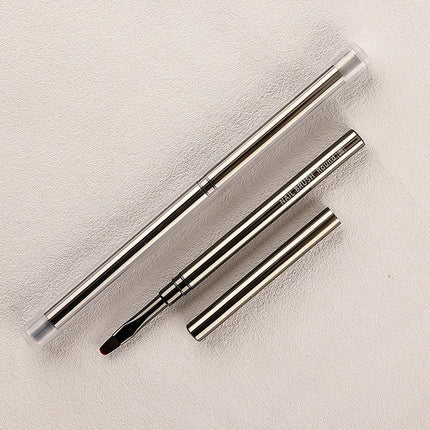 1/12Pcs Simple Nail Enhancement Brush Metal Handle Painting Drawing Flower Pen Edge Hook Uv Gel Nail Brush Nail Art Tools New