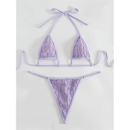 Nuovo rugoso estremo Mini Micro perizoma Bikini donna costumi da bagno femminile costume da bagno due pezzi Bikini bagnante costume da bagno Swim K4827 platinumshop