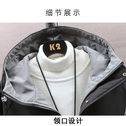 Winter Tracksuit Men Warm Sports Printed Thick Suit Mens Casual Hooded jacket+Pants Sweatsuit Male 2 Piece Sportswear