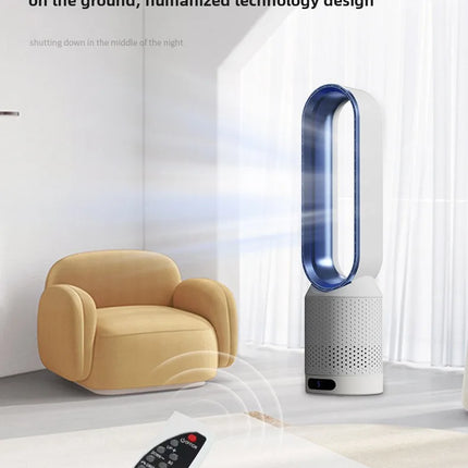 NUOVO Ventilatore Senza Pale 2026 per Purificazione dell'Aria Domestica, Circolazione Ultra Silenziosa, Ventilatore a Torre per Dormitorio