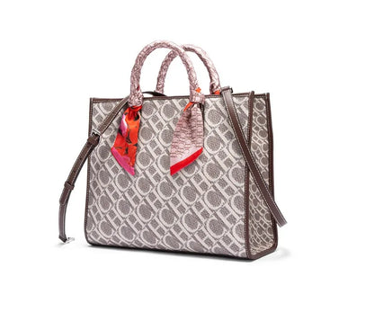 Carolina Herrera Borsa elegante e pratica di fascia alta Borsa da donna con design a lettera alla moda Borsa a tracolla di grande capacità