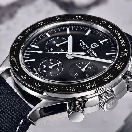 Nuovo Orologio da Uomo PAGANI DESIGN Golden Moon 2026, Orologio al Quarzo di Lusso, Cronografo Sportivo, Vetro Zaffiro AR, Impermeabile, Regalo platinumshop