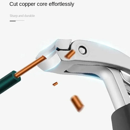Heavy‑Duty Nail Clippers with Wide Jaw Opening, Inclined Arc Blade Nail Cutter for Thick Hard Fingernails & Toenails, Household Manicure Pedicure Tool