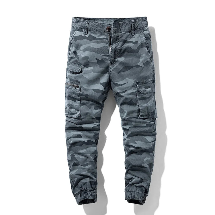 Spring Autumn Men Cargo Camouflage Pants Men Cotton Casual Breeche Bermuda Beach Jogger Pants Mens Trousers Male Dropshipping