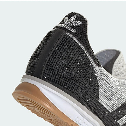 Scarpe sportive Adidas originali da donna con suola sottile, stile classico retrò, modello KJ6151