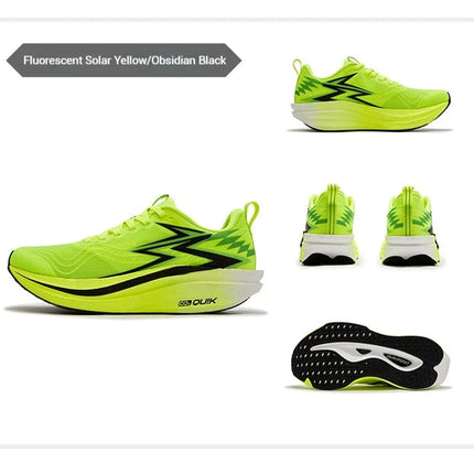 361 Degrees Flame 4.0 MIX Men Running Shoes Carbon Plate Racing Marathon Stable Rebound Wear-resistant Male Sneakers 672512204 PlatiNum