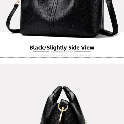 Trendy Crossbody Bag for Women Urban Minimalist Style PU Material Medium Size Zipper Opening Soft Shape Square Daily Match PlatiNum