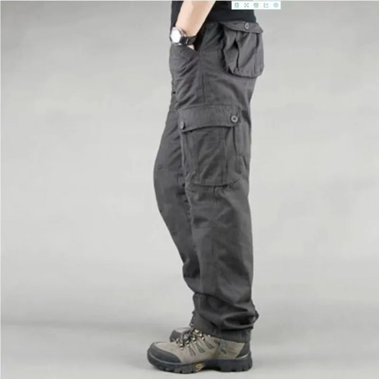 2025 Tactical Cargo Pants Men Cotton Overalls Outdoor Work Trousers Big Size Hombre Clothing Camo Hiking Pants Multiple pockets
