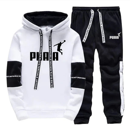 Men's Set/Hoodie/Pants 2026 Autumn Winter Daily Casual Sports Hooded Sweatshirt Sweatpants Home Outdoor Comfort Warm Sportswear