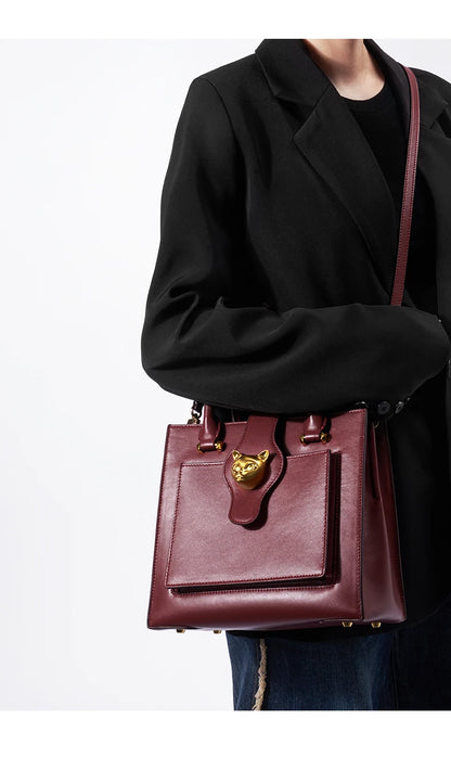 BAFELLI Borsa da donna in pelle di lusso 2025 Nuovo modello Borsa a tracolla portatile multi-scomparto di grande capacità Pendolari di moda