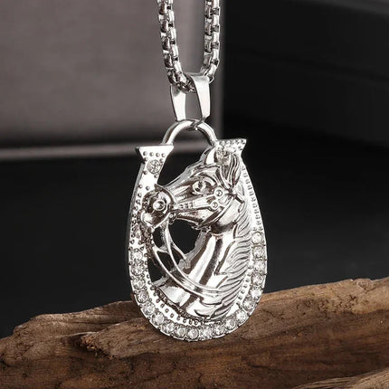 Hip Hop Ice Out Dollar Money Bag Necklace Shiny Cubic Zirconia Wallet Pendant for Men Women Hip Hop Rock Rap Cool Jewelry PlatiNum