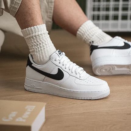Nike Men's Classic Leather Low-Top Board Shoes CT2302-100 Fashionable Versatile Comfortable Retro Street Style Anti-Slip