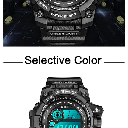 Nuovi uomini LED orologi digitali luminosi moda Sport orologi impermeabili per uomo data esercito orologio militare Relogio Masculino platinumshop