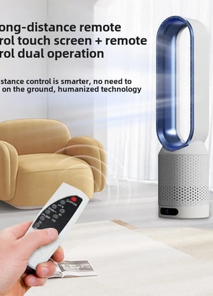 NUOVO Ventilatore Senza Pale 2026 per Purificazione dell'Aria Domestica, Circolazione Ultra Silenziosa, Ventilatore a Torre per Dormitorio
