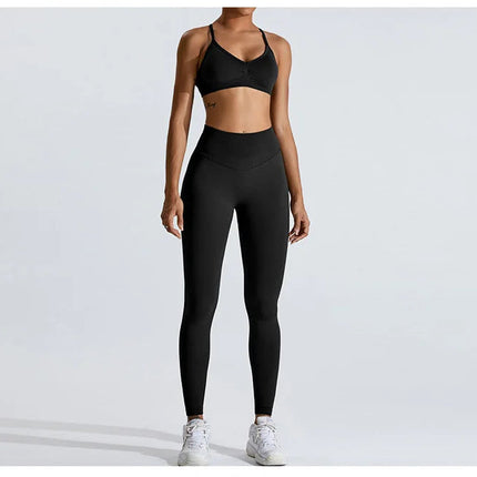 Seamless Women Solid Color High Waist Yoga Pants Sexy Hip-lifting Tight Sports Pants Women Push Up Fitness Workout Yoga Leggings PlatiNum
