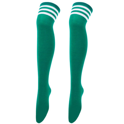 Calze Jk da donna Calzini cosplay per feste di Halloween Calzini sopra il ginocchio Calzini caldi Calza per stivali da donna Calzini lunghi a tripla banda