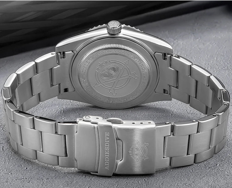 ADDIESDIVE New Gift Watch For Men AD2068 Quartz Watches 39mm Waterproof 200m Ceramic Bezel BGW9 Luminous Diving Leisure Wristwat
