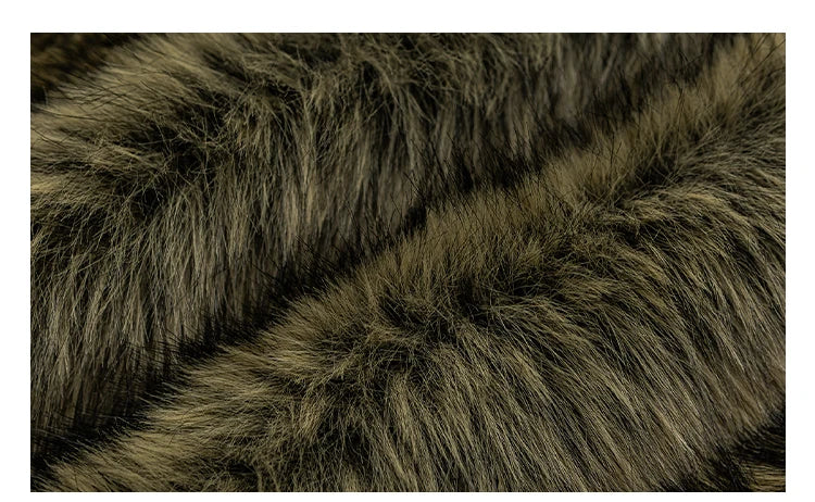 Mens Korean Streetwear Thick Warm Jacket Winter Fleece Lined Fur Collar High Quality Cold Proof Heavyweight Outdoor Thermal Coat