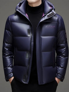 New arrival winter jacket 90% white duck down jackets men,mens thicken warm parkas winter down coat,hooded parkas men L-5XL
