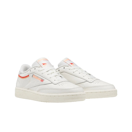 Reebok Club C Classics 85 Comfortable Skateboard Shoes Women's White EF3489