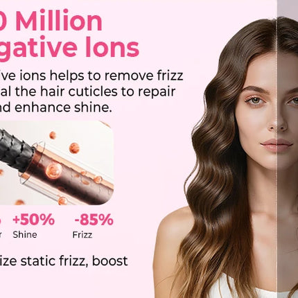 Ukliss 5 in 1 Hair Dryer Hot Comb Set Professional Curling Iron Hair Straightener Styling Tool For Professional Hair Dryer Household