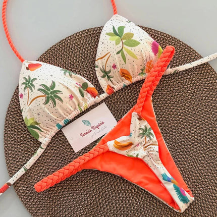 Micro Bikini 2026 Costume da bagno donna Nuovo costume da bagno sexy Halter Bikini Set brasiliano Biquini Perizoma femminile Beachwear Party Wear platinumshop
