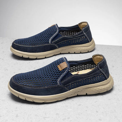 Mocassini Slip-On, Adatti per Scarpe Casual Estive Traspiranti da Uomo, Scarpe Leggere da Passeggio, Qualità Superiore
