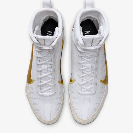 Nike Authentic Machomai 3 Men's Women's High-Top Lace-Up Durable Boxing Shoes HF7333-100