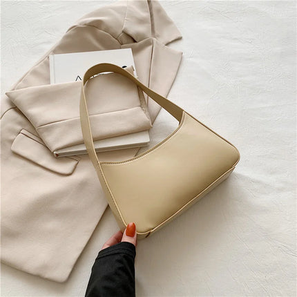 Borsa a Tracolla Minimalista da Donna, Leggera e alla Moda per Uso Quotidiano e Pendolarismo