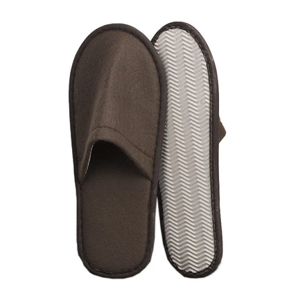 Disposable Slippers for Women and Men Non-Slip Hotel Travel Slippers Indoor Guest Slippers for Home Unisex Closed Toe Shoes Family Salon