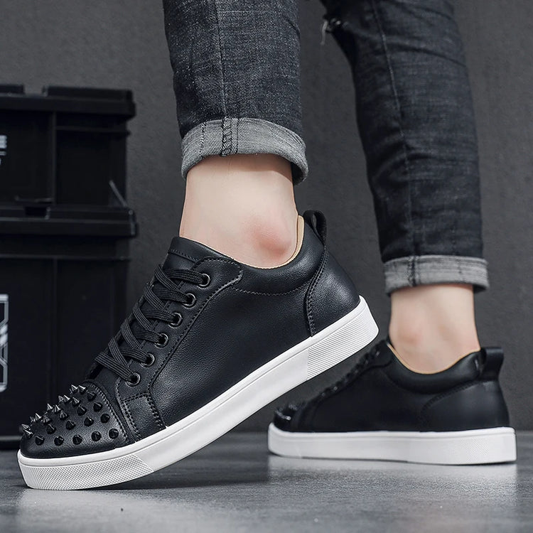 Comfortable Breathable Studded Sneakers for Men Women Casual Sports Shoes Fashion Lightweight Walking Shoes