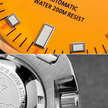 ADDIESDIVE 2025 NEW NH35A Automatic Mechanical Watches Watch For Man BGW9 Blue Luminous 20Bar Waterproof Sapphire Glass Japan