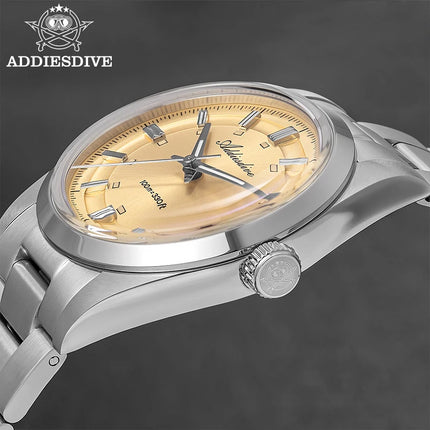ADDIESDIVE36mm Luxury Men's Quartz Watch Japan VH31 Movement 100m Waterproof Super Luminous Quartz Men's Business Watch AD2515
