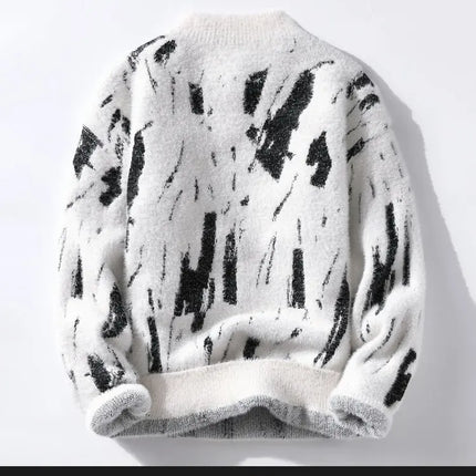 Brand Clothing High Quality Fashion Sweaters/Male Loose Casual Knitted Pullover/Man Casual Round Neck Sweaters M-3XL