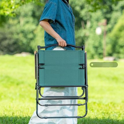 GIANXI Sedia pieghevole verde da campeggio estiva all'aperto Telaio in alluminio nero Sedia da pesca ultraleggera portatile Sedia da spiaggia per barbecue