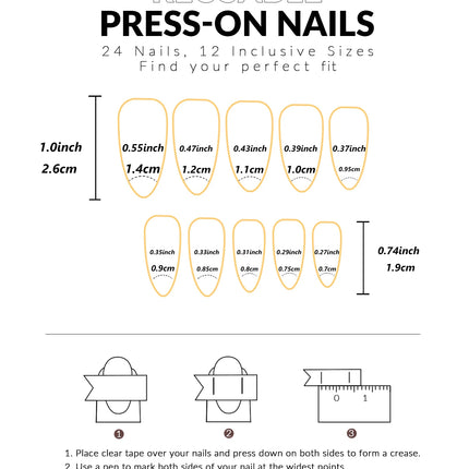 24pcs/set short square fake nails for women cute bride heart white french tips faux ongles y2k press on false nail supplies