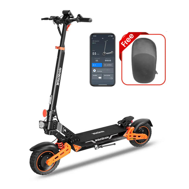 Monopattino Elettrico Wildstride ST2 Pro, Doppio Motore 1000W*2, Velocità 60km/h, Batteria 52V 20.8AH, Pneumatici Fuoristrada da 10'', Pieghevole per Adulti platinumshop